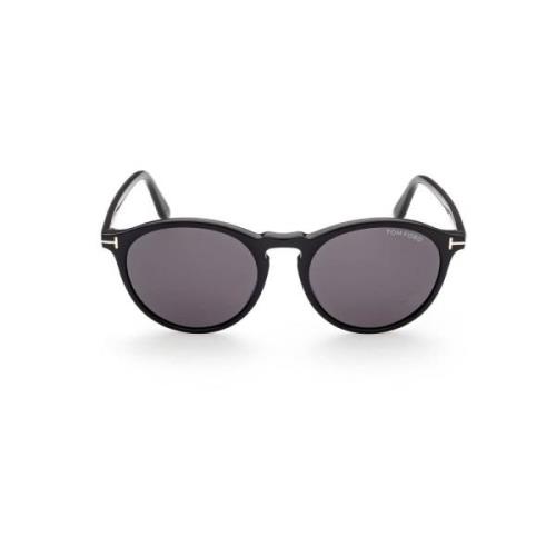 Tom Ford Aurele Acetat Solglasögon för Män Black, Unisex