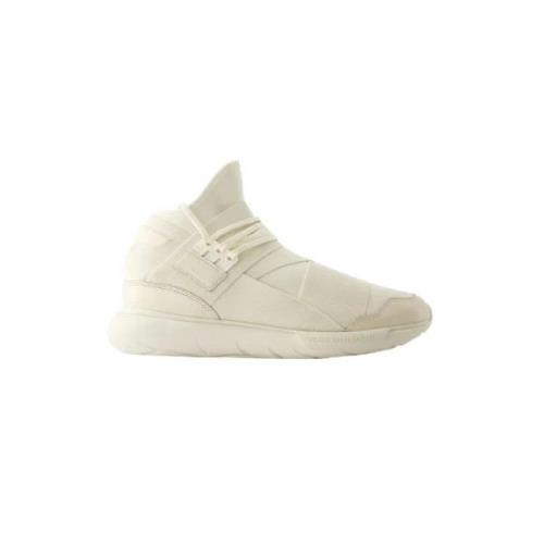 Yohji Yamamoto Pre-owned Pre-owned Laeder sneakers Beige, Dam