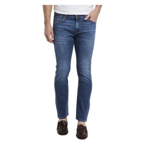 Roy Roger's Slim Fit Mörk Tvätt Denim Jeans Blue, Herr