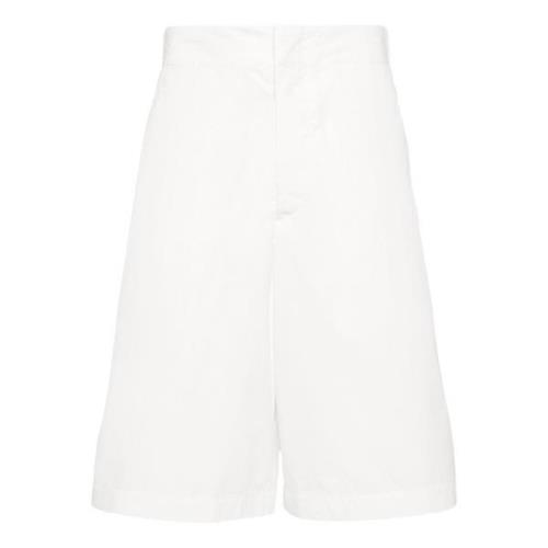 Oamc Vita bomulls Bermuda shorts White, Herr