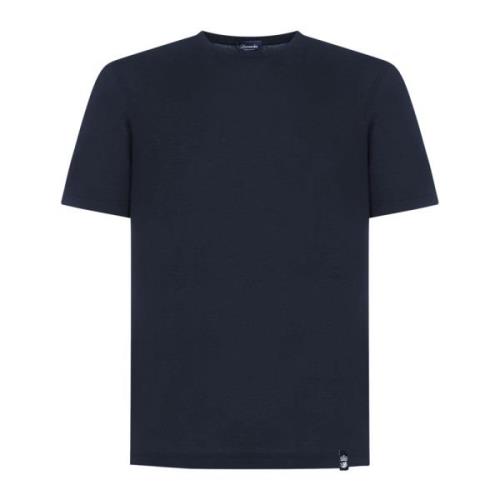 Drumohr Casual T-Shirt Kollektion Blue, Herr