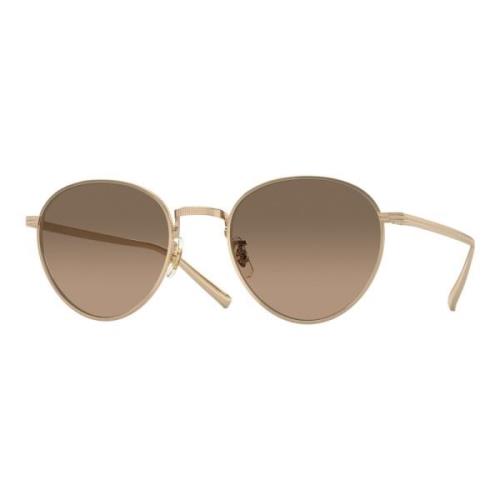 Oliver Peoples Guld Skugga Solglasögon Rhydian OV 1336St Yellow, Unise...