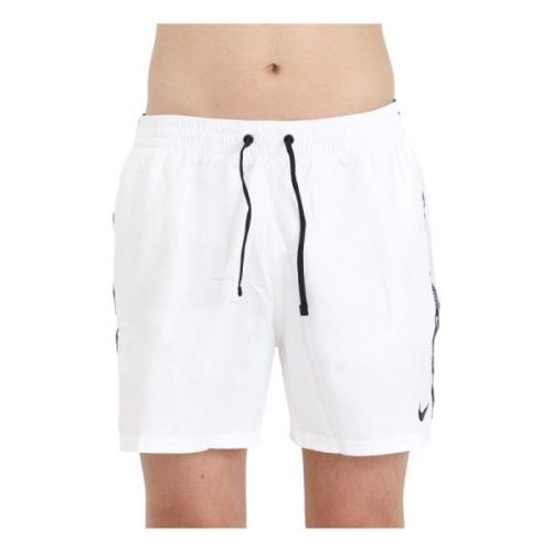 Nike Vita Beachwear Shorts Tape White, Herr