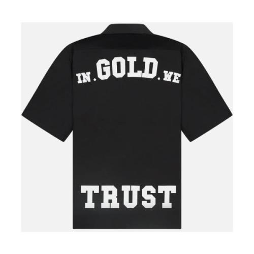 In Gold We Trust Svart Strandblus Herr Black, Herr