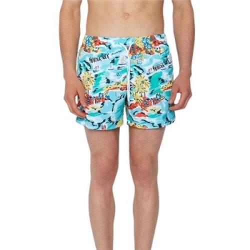 Sundek Swimwear Multicolor, Herr