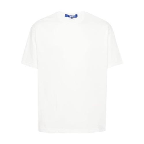 Junya Watanabe Vita T-shirts och Polos med Sidslitsar White, Herr