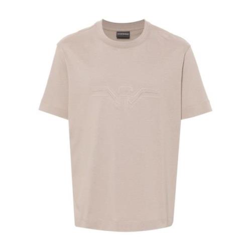 Emporio Armani Dove Grey T-shirts och Polos Gray, Herr