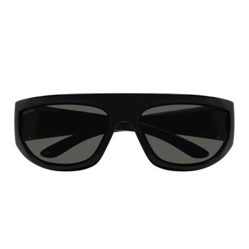 Gucci Stiliga solglasögon Gg1574S 001 Black, Unisex