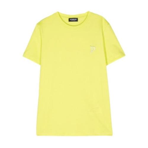 Dondup Lime T-Shirt Yellow, Dam