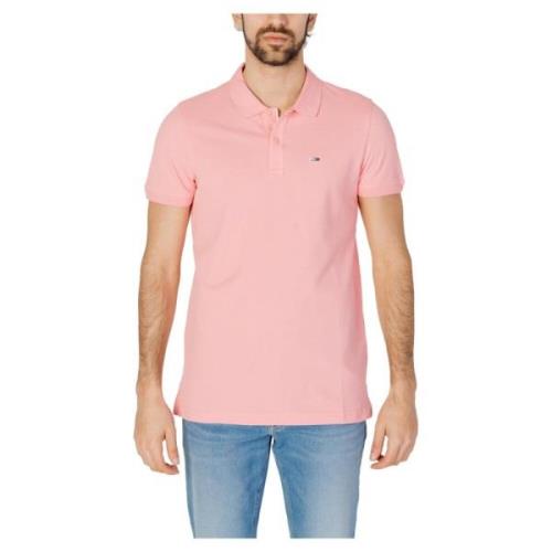 Tommy Jeans Polo Shirts Pink, Herr