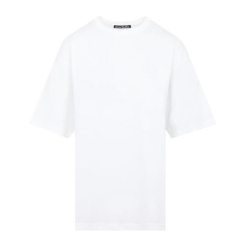 Acne Studios Oversize Vit T-shirt White, Herr