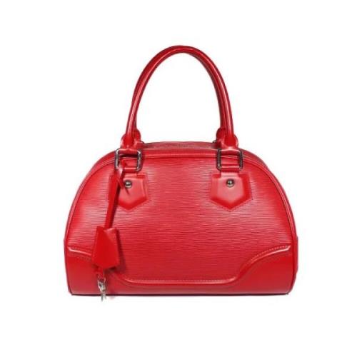 Louis Vuitton Vintage Pre-owned Laeder handvskor Red, Dam