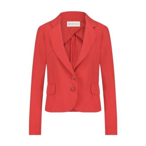 Jane Lushka Röd Teknisk Jersey Atina Blazer Red, Dam