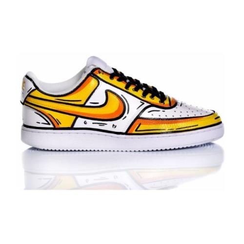 Nike Handgjorda Gula Sneakers Multicolor, Herr