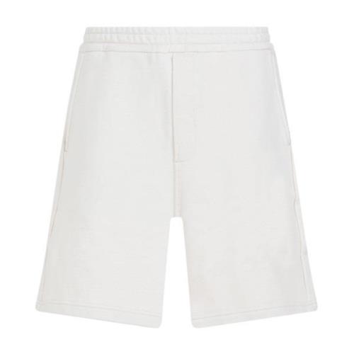 Prada Vita bomull Bermuda shorts White, Herr