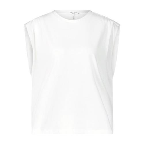 Rag & Bone Ärmlös T-shirt White, Dam