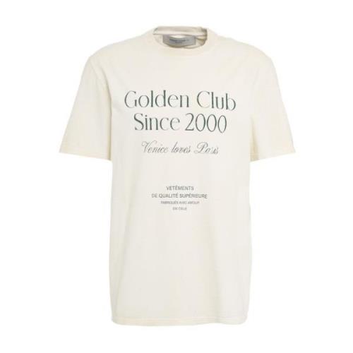 Golden Goose Beige T-shirts & Polos Ss24 Beige, Herr