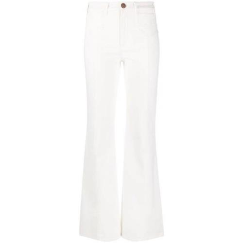 See by Chloé Straight Jeans White, Dam
