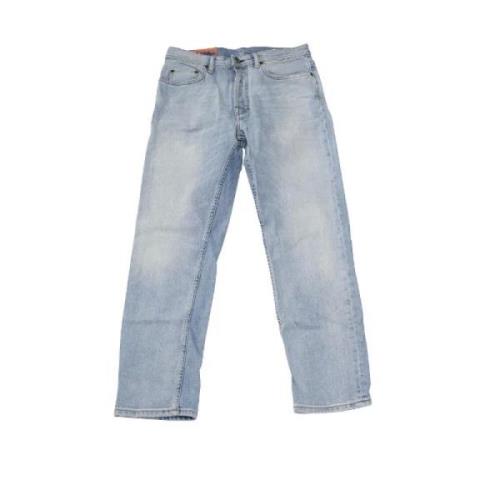Acne Studios Pre-owned Pre-owned Bomull jeans Blue, Dam