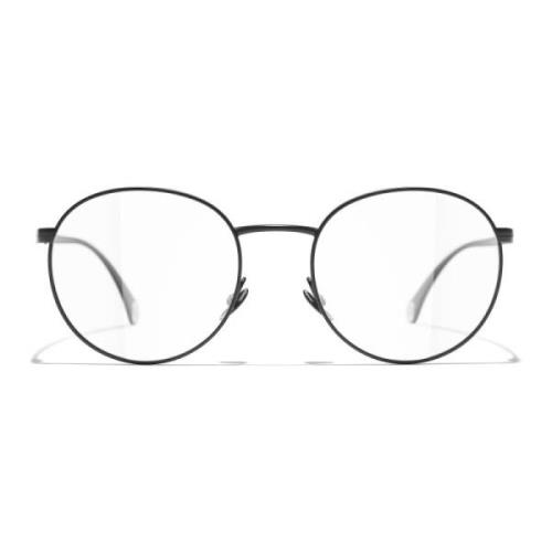 Chanel Originala glasögon med 3 års garanti Black, Dam