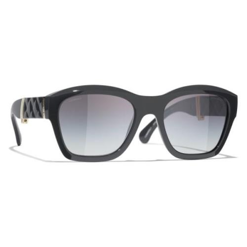 Chanel Ikoniska Solglasögon - Specialerbjudande Black, Dam