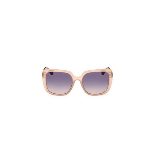 Guess Stiliga solglasögon för kvinnor Beige, Unisex