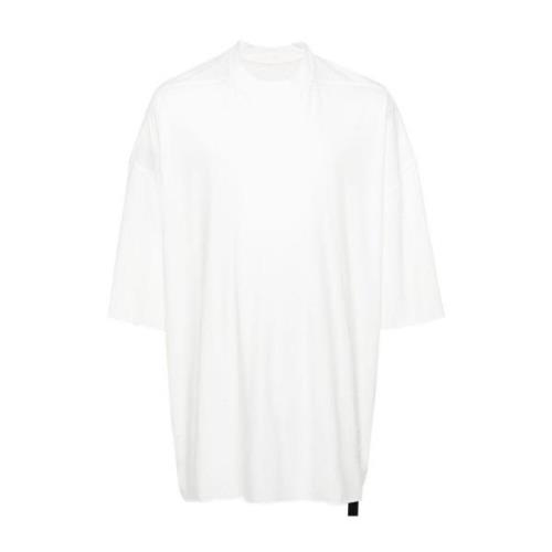 Rick Owens Mjölkfärgad Tommy T-shirt White, Herr