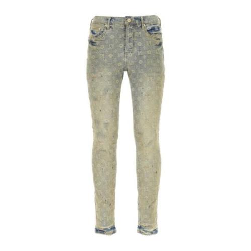 Purple Brand Stretch Denim Jeans Blue, Herr