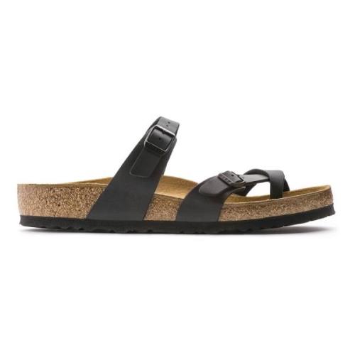 Birkenstock Mayari Birko-Flor Large Sandaler Black, Herr