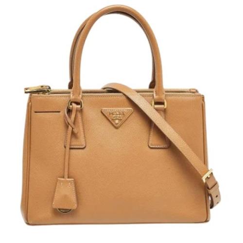 Prada Vintage Pre-owned Laeder totevskor Brown, Dam