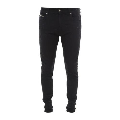 Represent Svarta Slim-Fit Jeans Ss23 Black, Herr