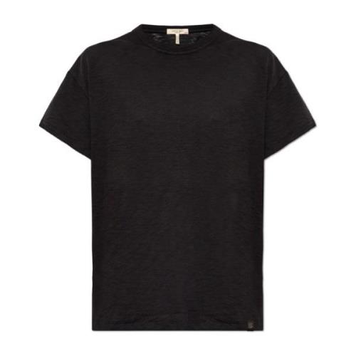 Rag & Bone Pima bomull T-shirt Black, Dam