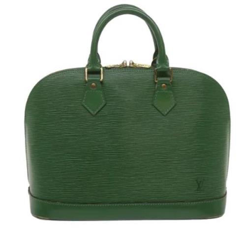 Louis Vuitton Vintage Pre-owned Laeder handvskor Green, Dam