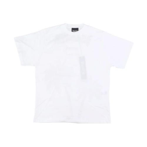 Disclaimer Kortärmad T-shirt med Rhinestone-applikationer White, Dam