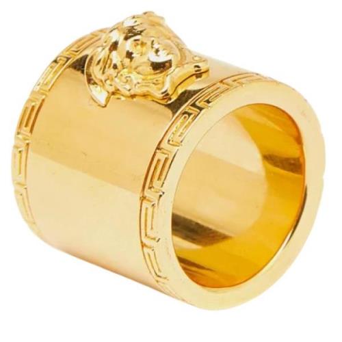Versace Pre-owned Pre-owned Metall ringar Yellow, Dam