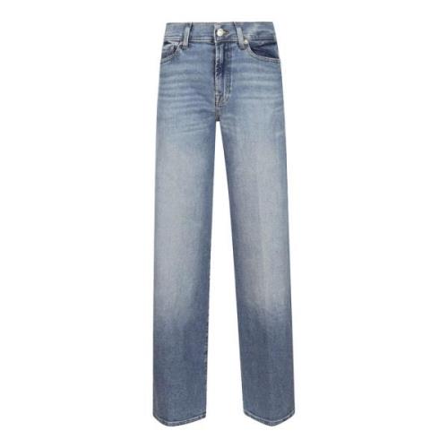 7 For All Mankind Luxe Vintage Love Soul Jeans Blue, Dam
