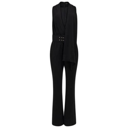 Guess Svart Svasata Jumpsuit Black, Dam