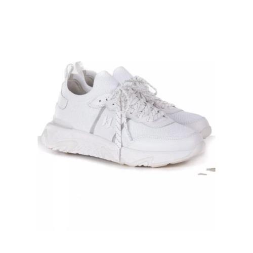 Karl Lagerfeld Snygga Sneakers för Män och Kvinnor White, Dam