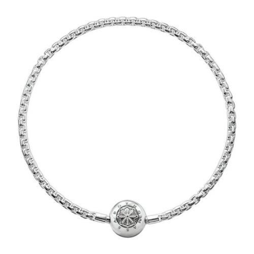 Thomas Sabo Sterlingsilver Karma Beads Armband - Elegant Design Gray, ...