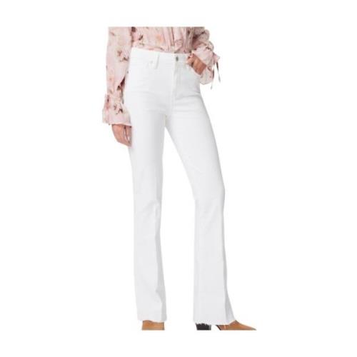 Paige Laurel Canyon Denim Jeans White, Dam