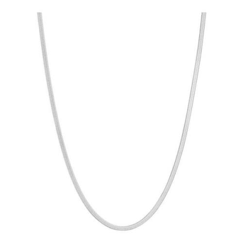 Dansk Copenhagen Ormkedja Halsband Silverpläterad Gray, Dam