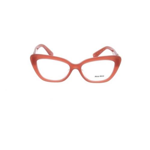 Miu Miu Stiliga solglasögon med unik design Red, Dam