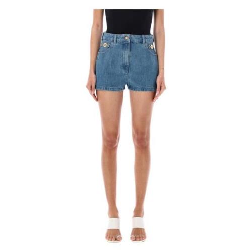 Patou Ljusblå Denim Shorts Blue, Dam