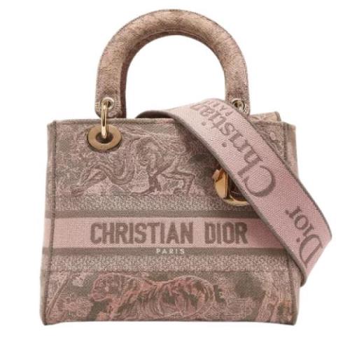 Dior Vintage Pre-owned Canvas totevskor Multicolor, Dam