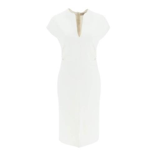 Agnona Midi Dresses White, Dam