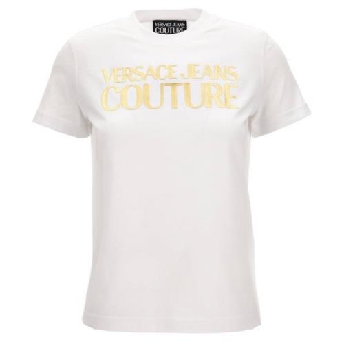 Versace Jeans Couture Designer T-shirts och Polos White, Dam