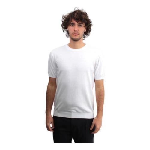 Kangra Vit Crew Neck T-shirt White, Herr