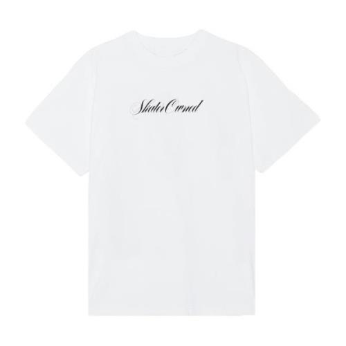 Soulland Skater Print T-shirt White, Unisex