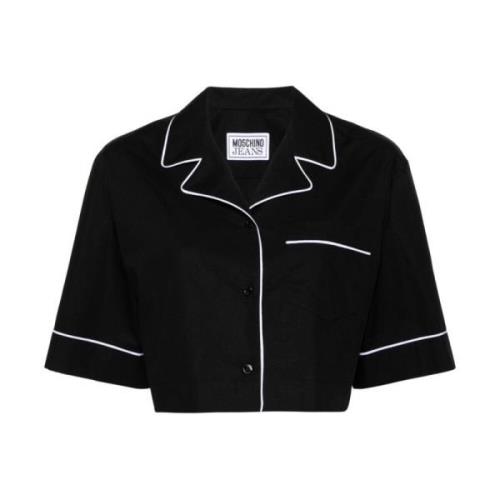 Moschino Svarta Skjortor för Män Black, Dam