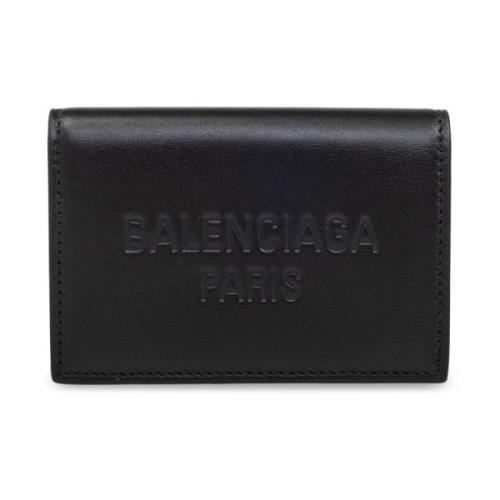 Balenciaga Läder plånbok Black, Herr